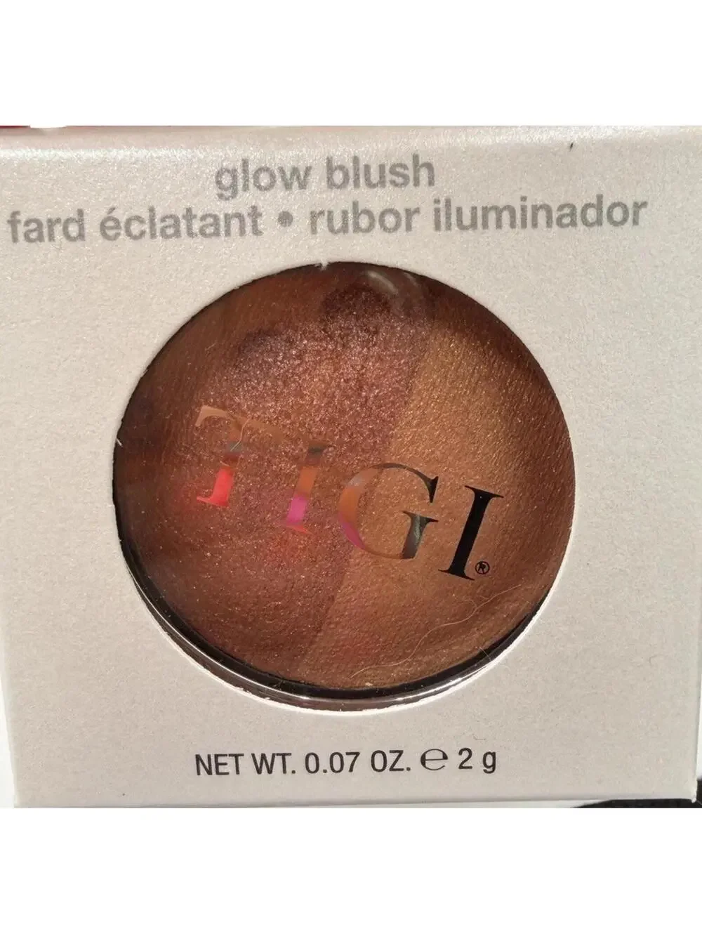 TIGI Lovely Duo Glow Blush 0.07oz Shimmer Blush Highlighter Compact New